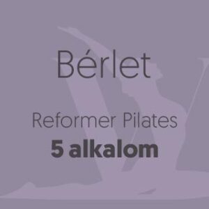 Reformer Pilates 5 alkalom